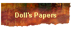 Doll's Papers